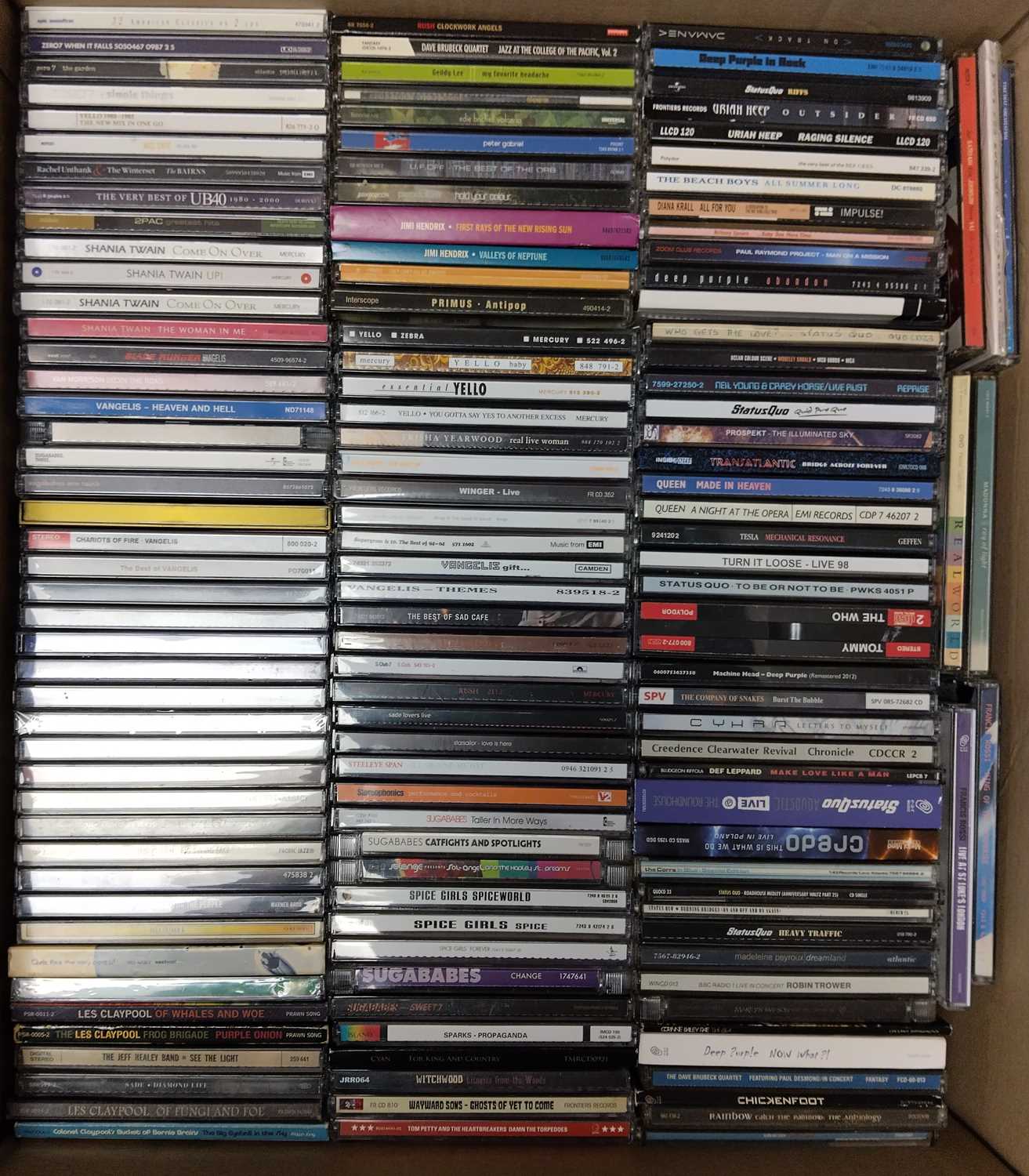 Lot 3 - MIXED ROCK AND POP CD COLLECTION