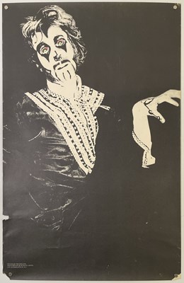 Lot 193 - THE CRAZY WORLD OF ARTHUR BROWN - ORIGINAL 1968 TSR POSTER.