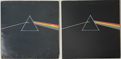 Lot 236 - PINK FLOYD - DARK SIDE OF THE MOON LP (SOLID BLUE - SHVL 804 - INC SPARE ORIGINAL SLEEVE/INNER)