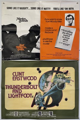 Lot 227 - UK QUAD POSTERS - CLINT EASTWOOD / MARLON BRANDO.