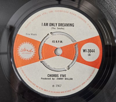 Lot 234 - CHORDS FIVE - I AM ONLY DREAMING C/W UNIVERSAL VAGRANT 7" (WI-3044)