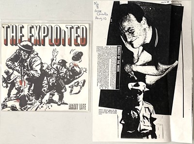 Lot 3 - PUNK/NEW WAVE/POWER POP - 7" (ALL WITH PROMOTIONAL MATERIAL INCLUDING LETTERS)