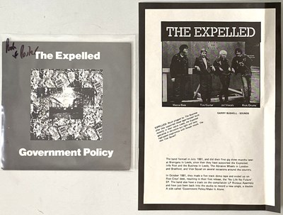 Lot 3 - PUNK/NEW WAVE/POWER POP - 7" (ALL WITH PROMOTIONAL MATERIAL INCLUDING LETTERS)