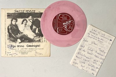 Lot 3 - PUNK/NEW WAVE/POWER POP - 7" (ALL WITH PROMOTIONAL MATERIAL INCLUDING LETTERS)