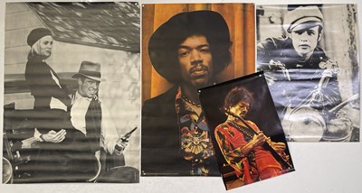Lot 192 - 1960S/70S POSTER COLLECTION INC JIMI HENDRIX.