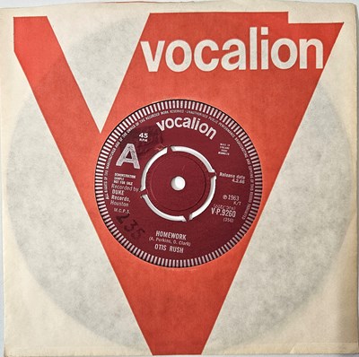 Lot 239 - OTIS RUSH - HOMEWORK 7" (V-P.9260 - 1966 PROMO COPY)