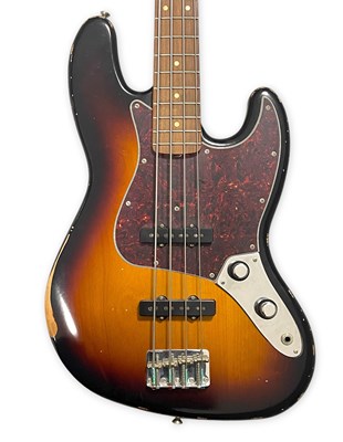 Lot 388 - 2020 FENDER JAZZ BASS GUITAR - 60TH ANNIVERSARY ROAD WORN EDITION.