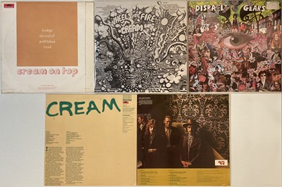 Lot 149 - CREAM - UK STEREO LP PACK