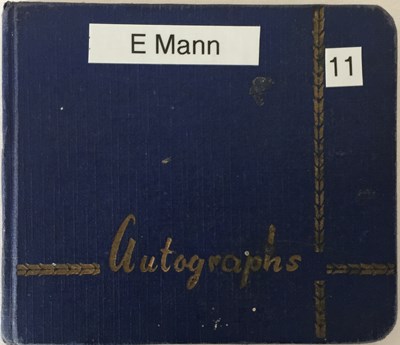 Lot 87 - AUTOGRAPH BOOK WITH STARS OF STAGE AND SCREEN - JOAN SUTHERLAND / PETER BUTTERWORTH ETC.