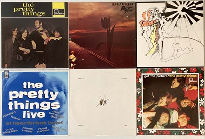 Lot 1046 - THE PRETTY THINGS/YARDBIRDS/SMALL FACES - LPs