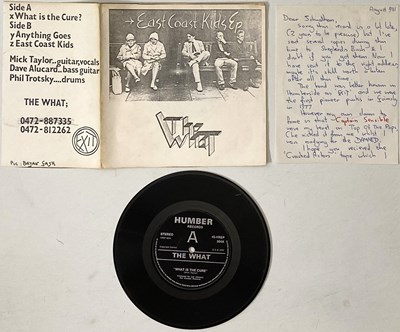 Lot 71 - THE WHAT - EAST COAST KIDS EP 7" (HREP 004 - INC HANDWRITTEN LETTER TO PEEL)