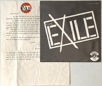 Lot 12 - PUNK - 7" RARITIES (WITH PROMO MATERIAL)