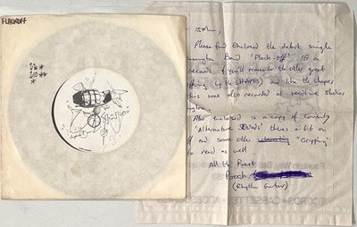 Lot 12 - PUNK - 7" RARITIES (WITH PROMO MATERIAL)