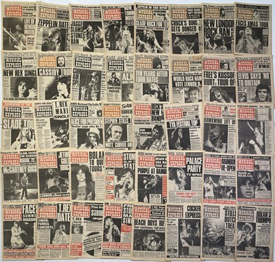 Lot 103 - NME MAGAZINE - 1972 COLLECTION.