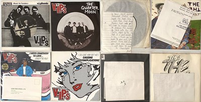 Lot 25 - THE THE/VIP'S - 7" COLLECTION (WITH TEST PRESSINGS/PROMO MATERIAL)
