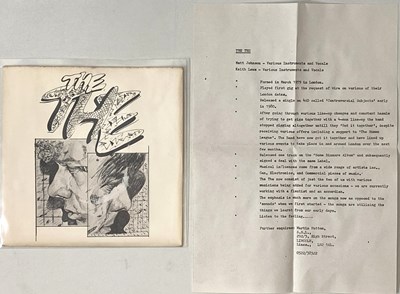 Lot 25 - THE THE/VIP'S - 7" COLLECTION (WITH TEST PRESSINGS/PROMO MATERIAL)