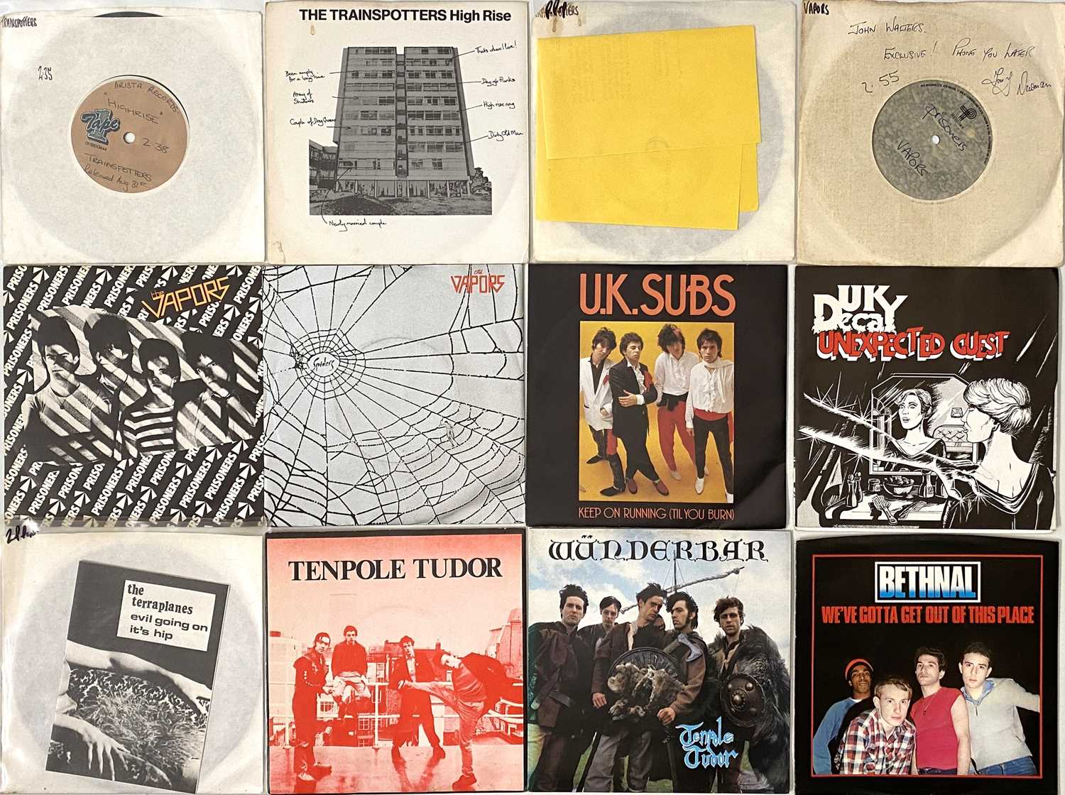 Lot 26 - PUNK/NEW WAVE/POWER POP - 7" COLLECTION (INCLUDING ACETATES)