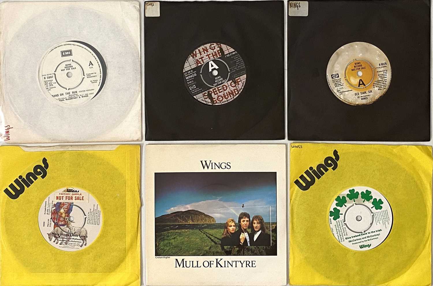 Lot 30 - PAUL MCCARTNEY/WINGS - 7" COLLECTION (INCLUDING PROMOS)