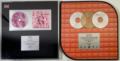 Lot 345 - GARBAGE - AWARDS INC OFFICIAL BPI DISC.