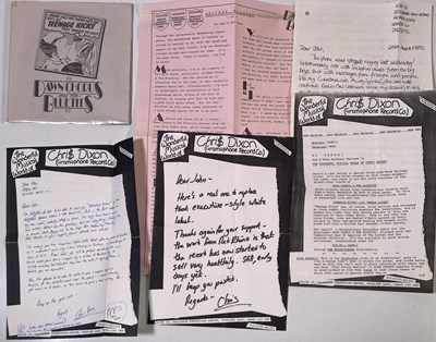 Lot 35 - DAWN CHORUS & THE BLUE TITS - TEENAGE KICKS 7" COLLECTION (INCLUDING TEST PRESSING)