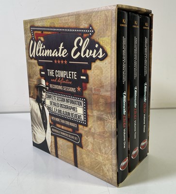 Lot 358 - ELVIS PRESLEY - COLLECTABLE BOOKS INC THE ELVIS FILES BY LORENTZEN.