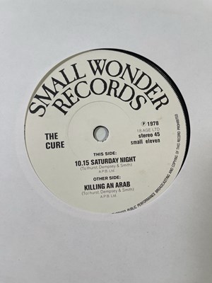 Lot 43 - THE CURE - 7" COLLECTION (EARLY RELEASES INCLUDING PROMOS)