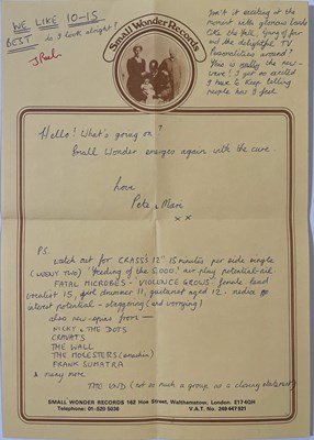 Lot 44 - THE CURE - 7" COLLECTION (WITH EARLY RELEASES INCLUDING PROMOS)