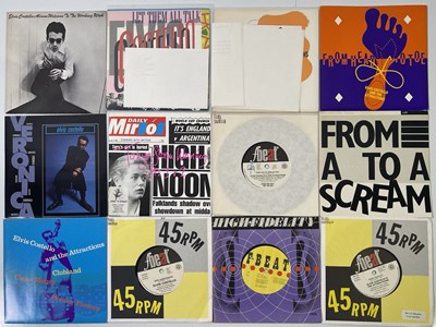 Lot 45 - ELVIS COSTELLO - 7" COLLECTION