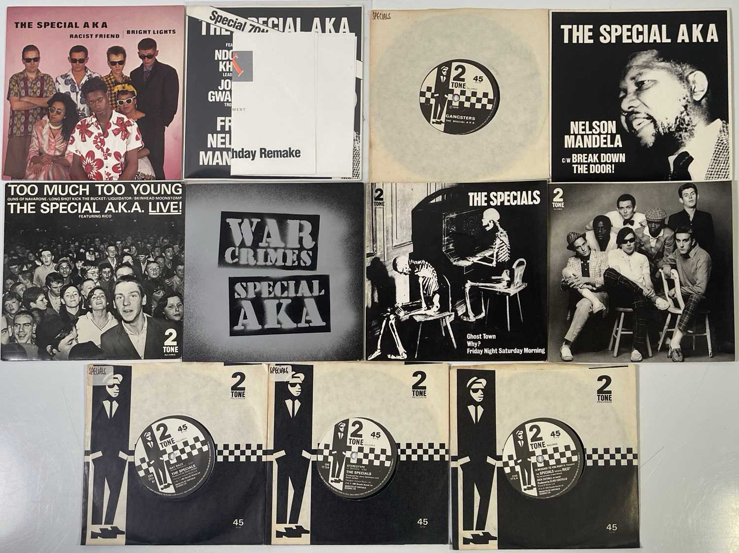 Lot 47 - THE SPECIALS/SPECIAL AKA - 7" COLLECTION