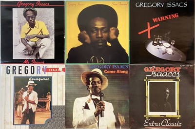 Lot 120 - GREGORY ISAACS - LP COLLECTION
