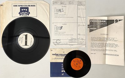 Lot 106 - BIG COUNTRY - THE CROSSING LP TEST PRESSING (INC 7" ACETATE)