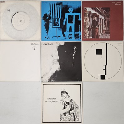 Lot 57 - BAUHAUS - 7" COLLECTION (INCLUDING TEST PRESS)