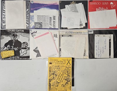 Lot 60 - PUNK/NEW WAVE/POWER POP - 7" COLLECTION (ALL WITH LETTERS/PROMO MATERIAL)