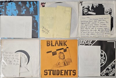 Lot 61 - PUNK/NEW WAVE/POWER POP - 7" RARITIES (WITH LETTERS/PROMO MATERIAL)