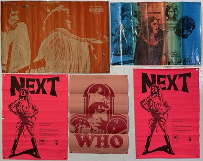 Lot 196 - THE WHO / GENESIS - VINTAGE 1970S POSTERS.