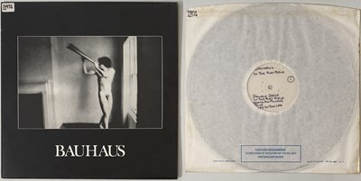 Lot 132 - BAUHAUS - IN THE FLAT FIELD LP (ORIGINAL UK TEST PRESSING AND STOCK COPIES - CAD 13)