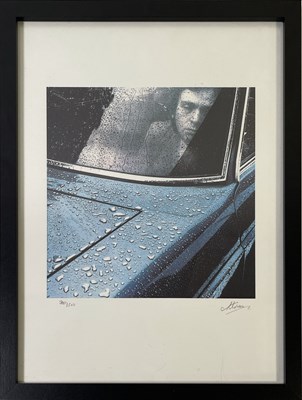 Lot 198 - PETER GABRIEL - LIMITED EDITION STORM THORGERSON SIGNED PRINT.