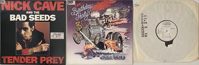Lot 136 - THE BIRTHDAY PARTY/NICK CAVE - LP COLLECTION (WITH TEST PRESSING)