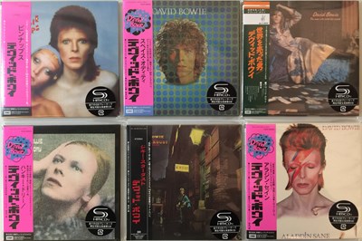 Lot 156 - DAVID BOWIE - JAPANESE SHM-CDs