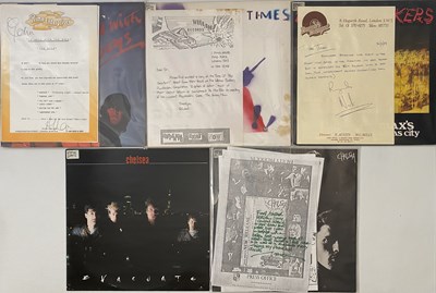 Lot 141 - PUNK/POST PUNK LP COLLECTABLES (INCLUDING LETTERS/PROMO MATERIAL)