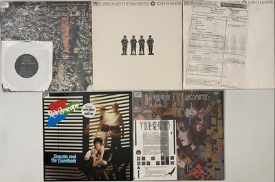Lot 145 - SIOUXSIE AND THE BANSHEES - LP COLLECTION (INC. JOIN HANDS UK TEST PRESSING WITH PROOF SLEEVE)