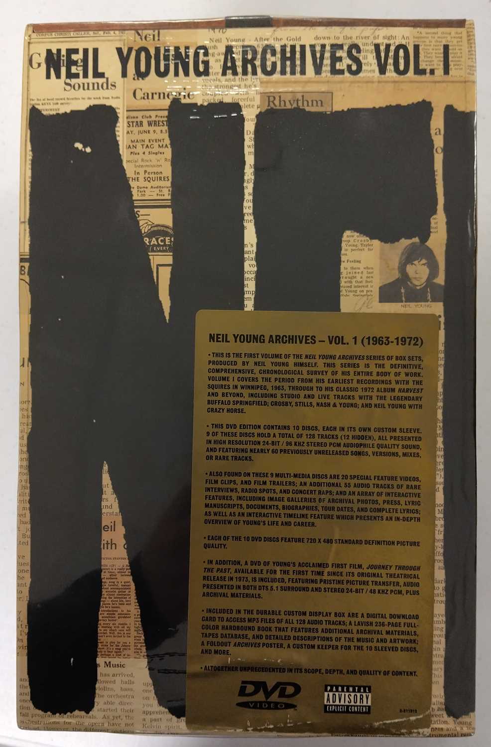 Lot 7 - NEIL YOUNG - NEIL YOUNG ARCHIVES VOL. 1 (1963-1972)