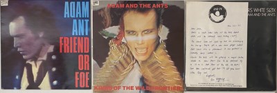 Lot 148 - ADAM AND THE ANTS - LP COLLECTION (INC. TEST PRESSING AND PRESS PACK)