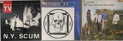 Lot 150 - THROBBING GRISTLE/PSYCHIC TV - LP RARITIES