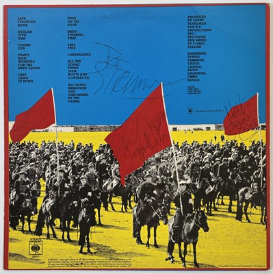 Lot 618 - THE CLASH - SIGNED COPY OF 'GIVE EM ENOUGH ROPE'.