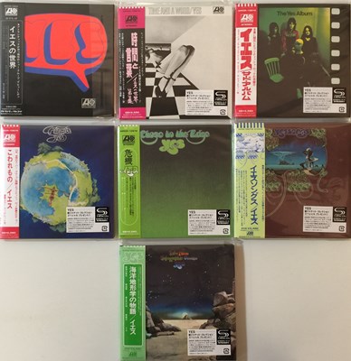 Lot 159 - YES - JAPANESE SUPER HIGH MATERIAL CDs