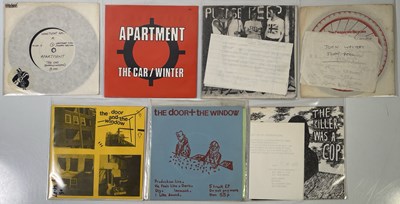 Lot 154 - NEW WAVE/PUNK/POST-PUNK/LO-FI - 7" COLLECTABLES (WITH PROMO MATERIAL)