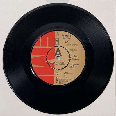 Lot 191 - SEX PISTOLS - ANARCHY IN THE UK 7" (UK EMI DEMO - EMI 2566)