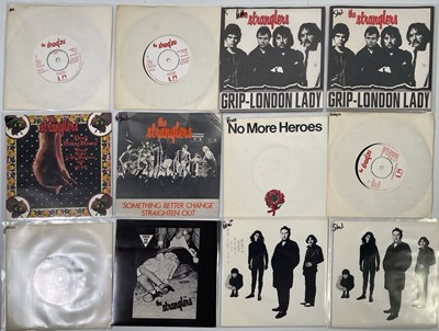 Lot 201 - THE STRANGLERS - 7" PACK (INC DEMOS)