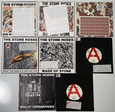 Lot 202 - THE STONES ROSES - 7" PROMO PACK (INC PRESS RELEASES)